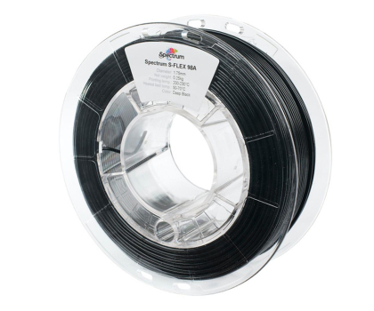 Filament do drukarki 3D Spectrum S-Flex 90A, 1,75mm, 250g, 80523, deep black